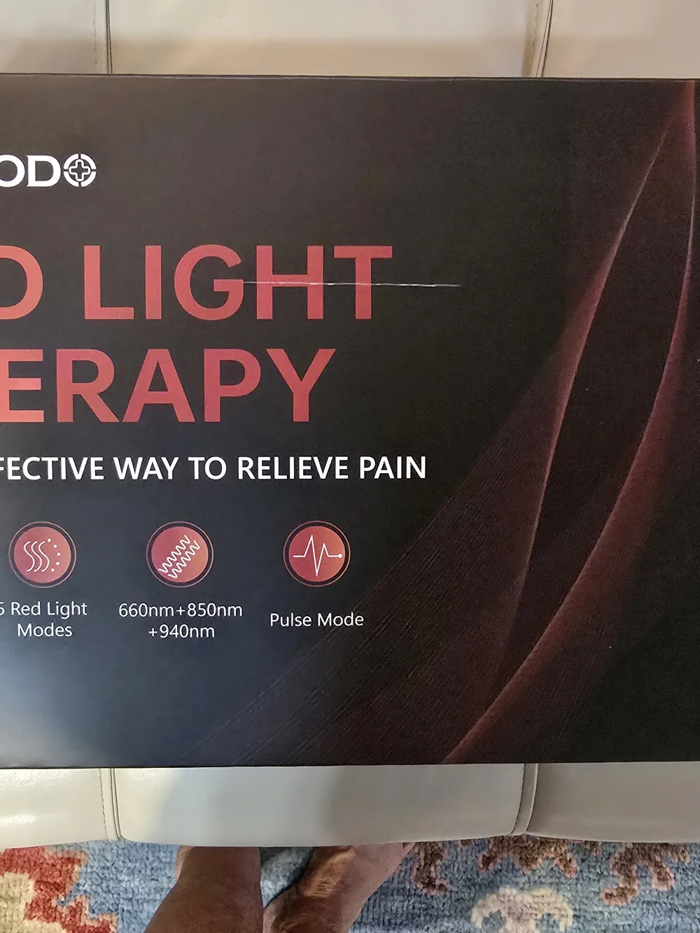 Red Light Therapy Panel HALO Cap For Hair GROWTH AND  HEAD ACHES. New In Box